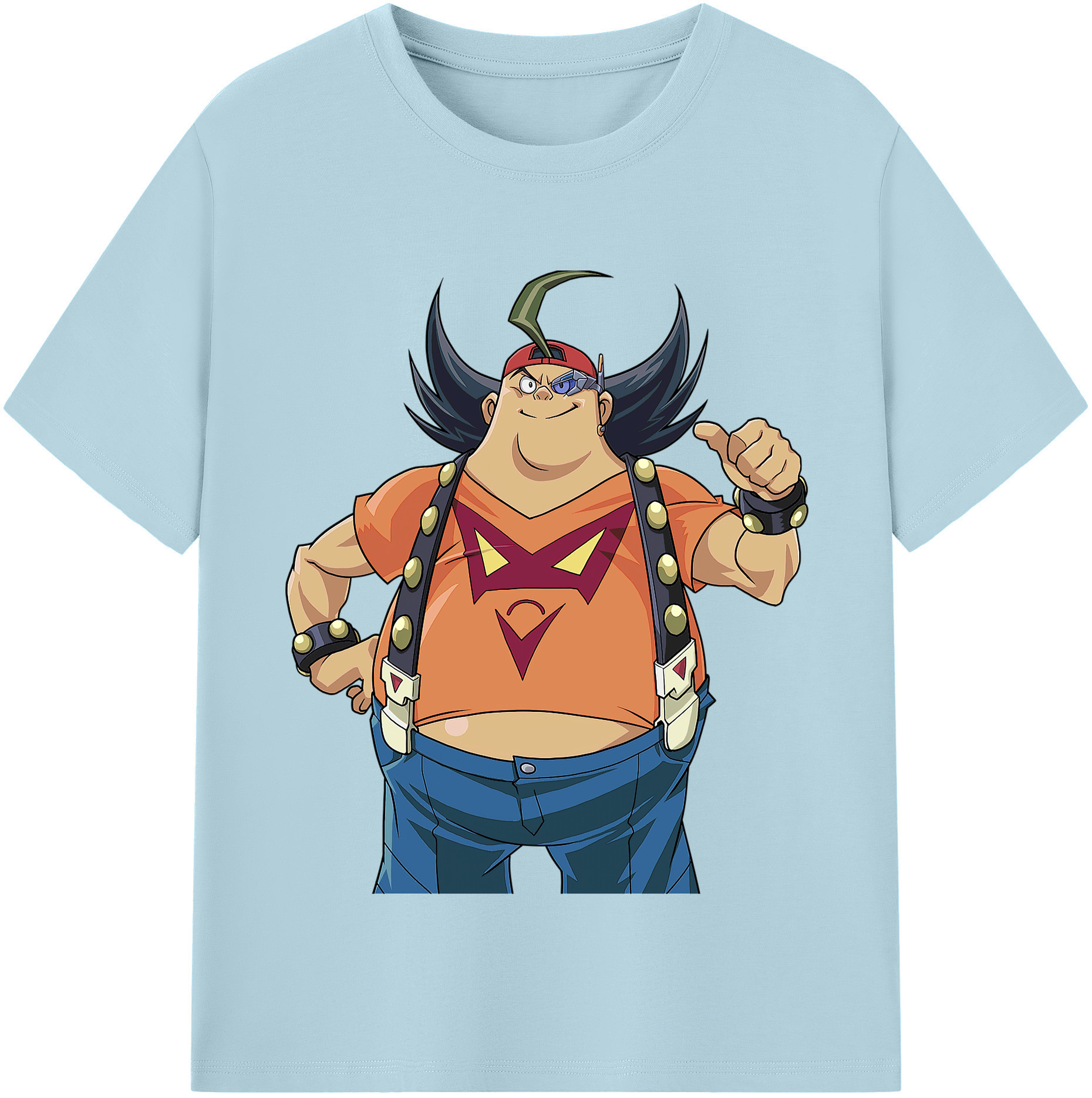 （画像用） 遊☆戯☆王 Yu-Gi-Oh! 綿100％半袖Tシャツ（フロントプリント）